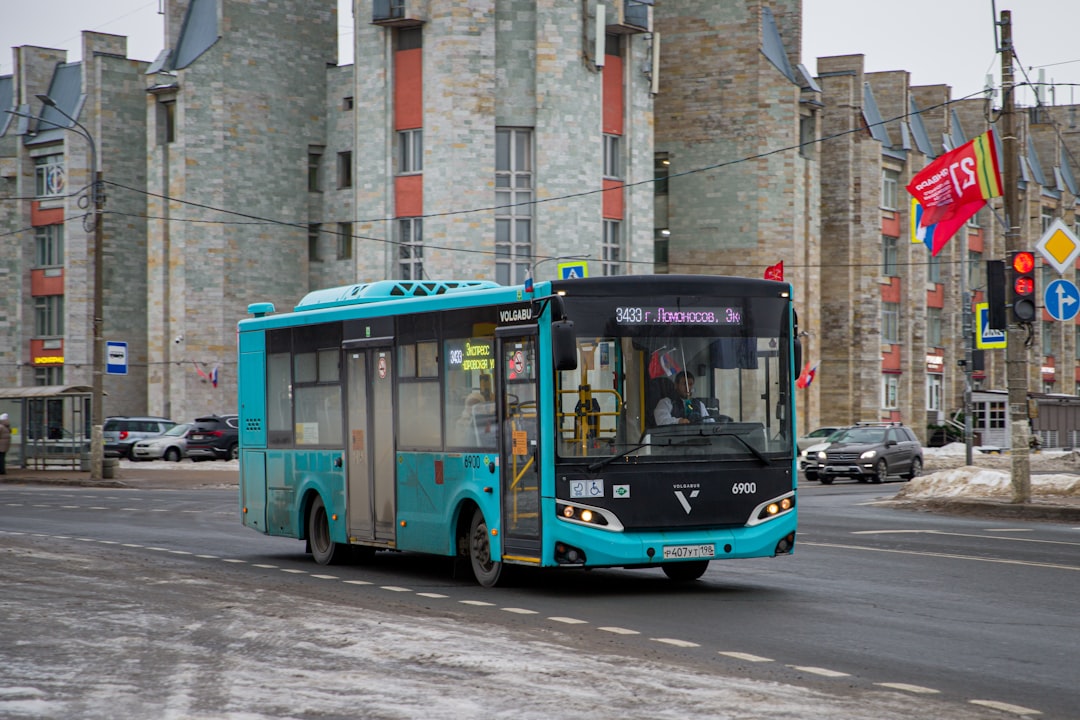 Photo autonomous city buses