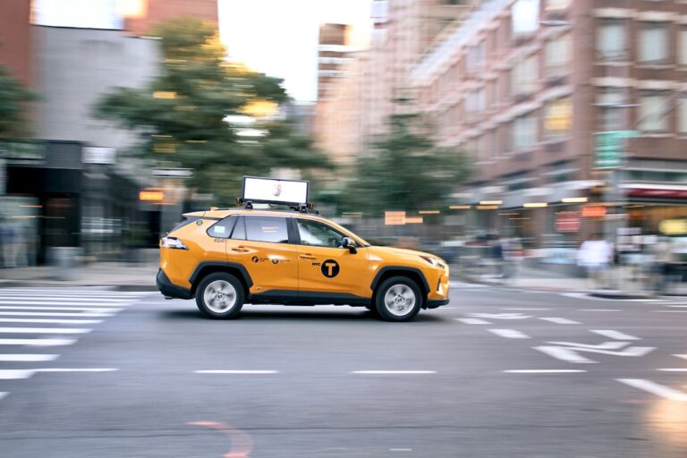 Photo autonomous urban taxis