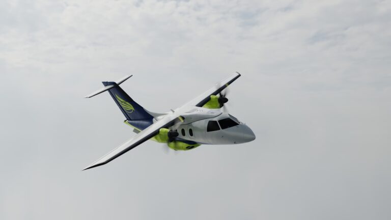 Photo Electric passenger airplanes